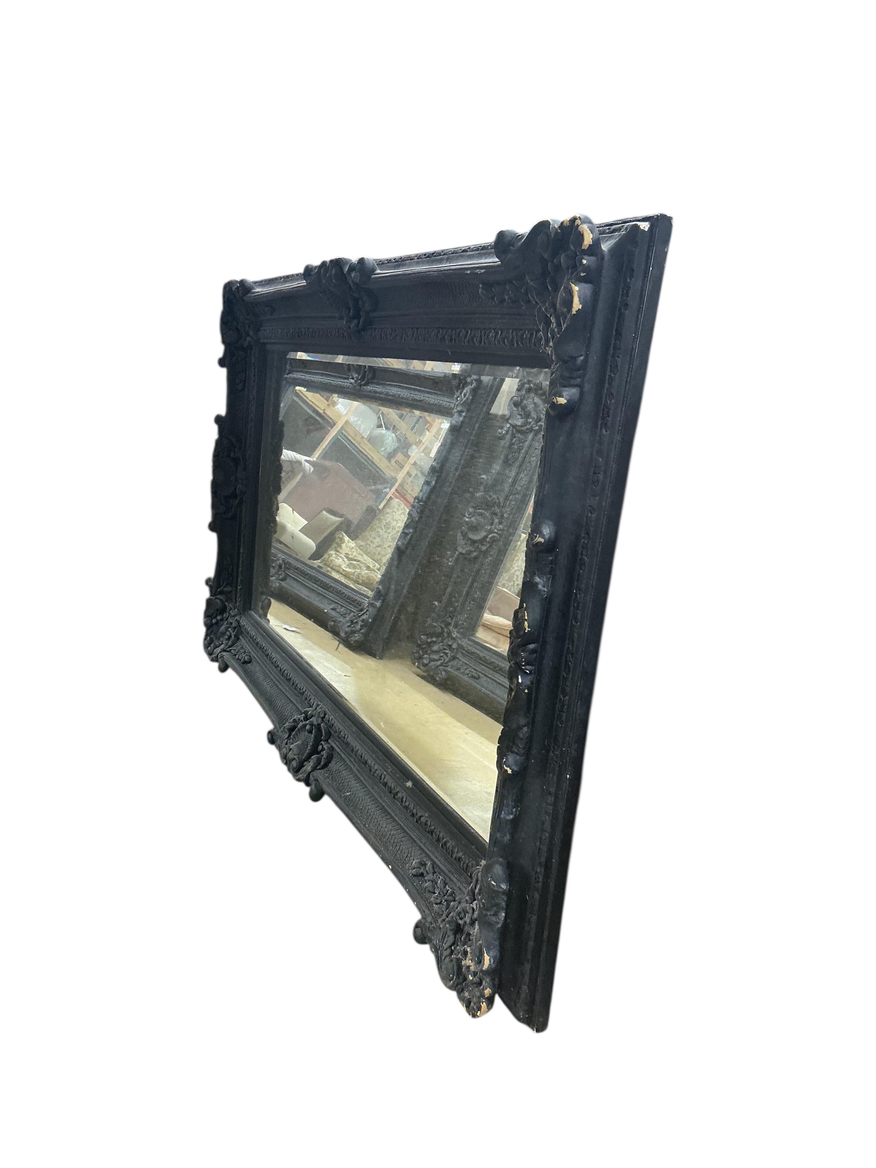 A large Victorian style 'Heritage' rectangular composition wall mirror, width 225cm, height 134cm